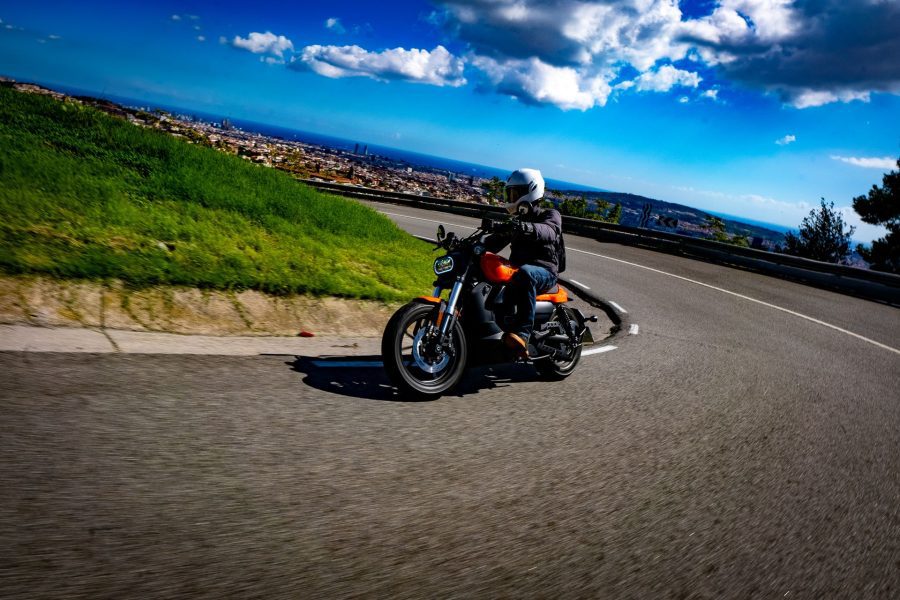 Moto eléctrica custom