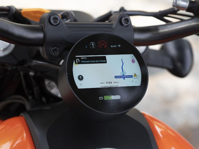 Moto eléctrica custom