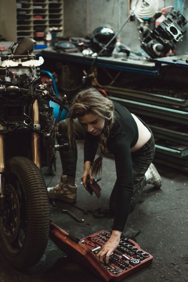 como organizar un taller de motos
