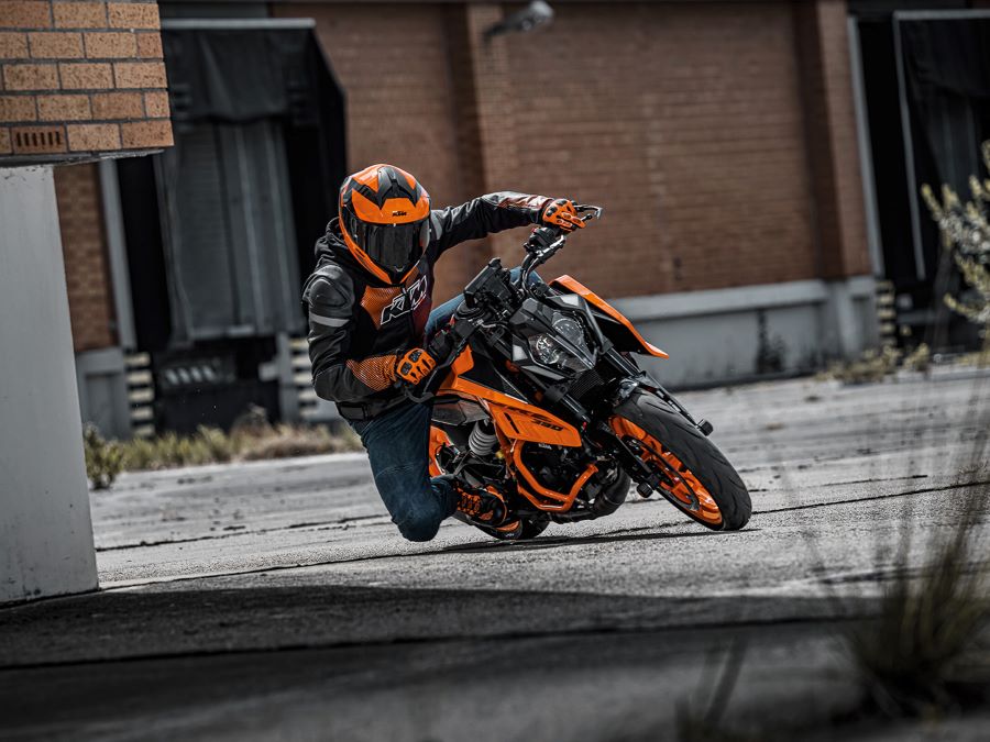KTM 390 Duke velocidad máxima