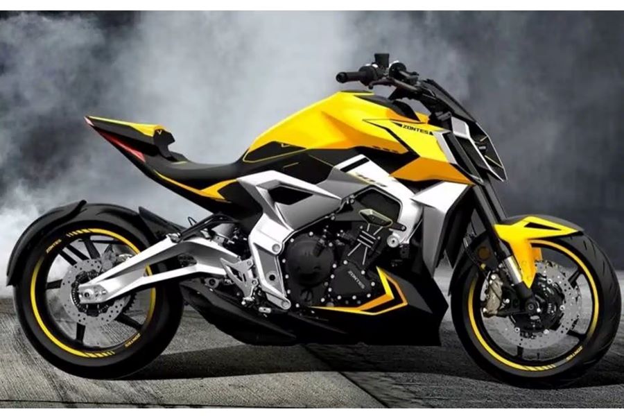 Zontes 703 V: pequeña "Diavel" tricilíndrica Zontes 703 V