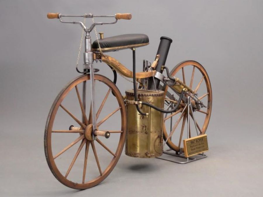 Roper Steam Velocipede Motocicleta a vapor