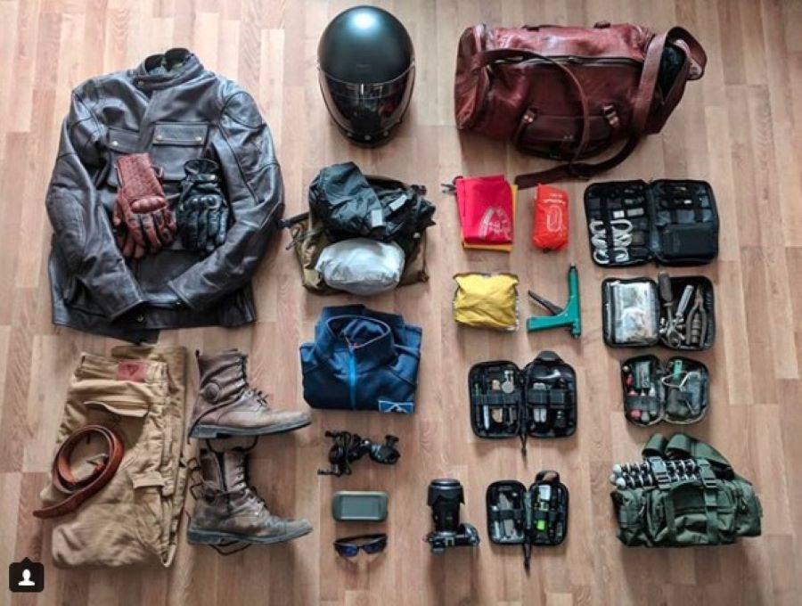 como preparar la moto para un viaje largo