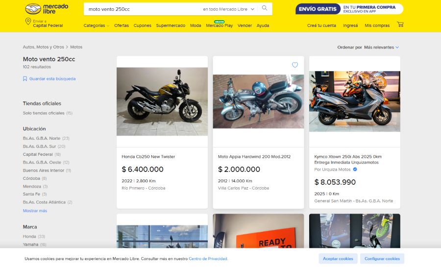 Cómo vender una moto