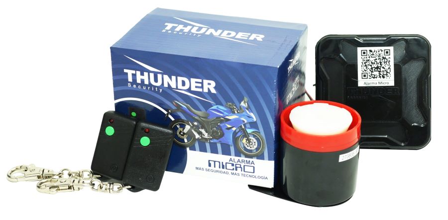 Un kit de alarma electrónica para moto