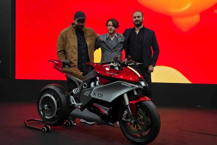 La moto eléctrica más radical del año: Diem Motors X-01