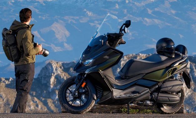 Scooter crossover Kymco DTX 350, el punto de equilibrio