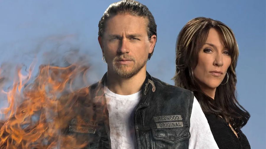Sons-of-Anarchy Imagen los los protagonistas de la serie Sons of Anarchy