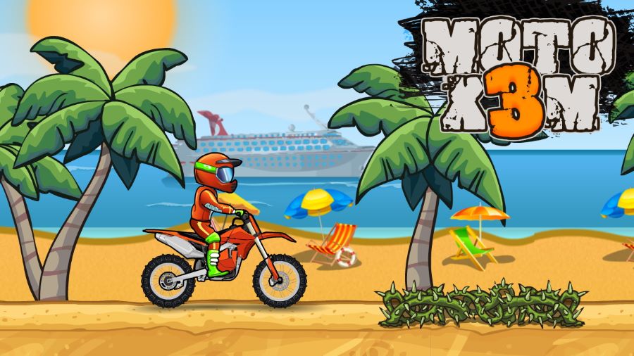 Captura de pantalla del juego Moto X3M