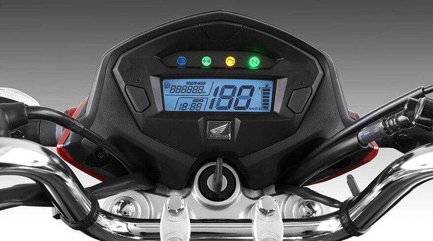 tablero Tablero digital de una moto