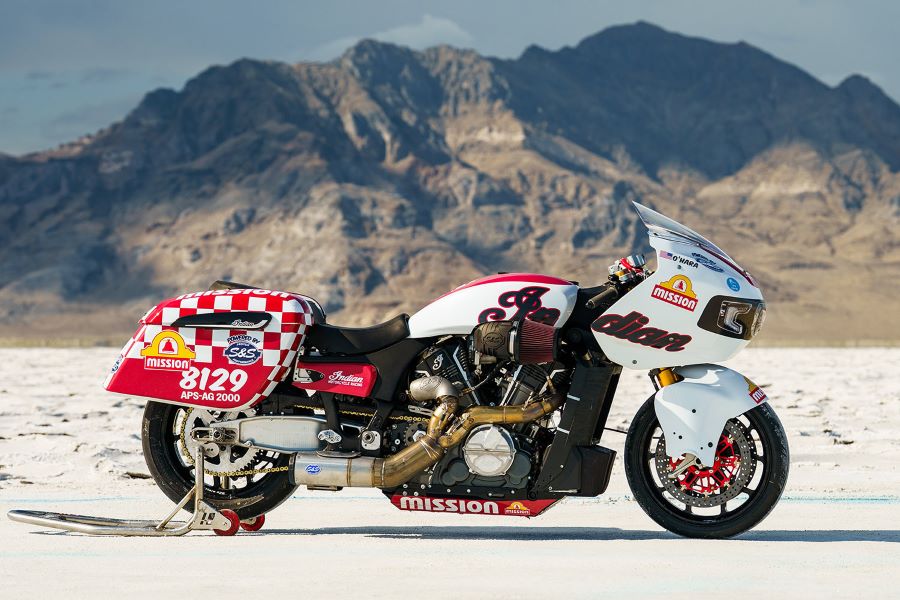 Indian Challenger rompe récord de velocidad en Bonneville La Indian Challenger que batió el récord de velocidad en Bonneville 2025