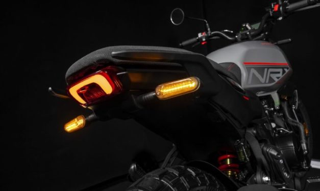 NR125X 2026: la flamante scrambler liviana de Morbidelli