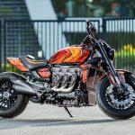 Triumph Rocket Tomahawk: la bestia británica según Nine Hills La customización Triumph Rocket Tomahawk vista desde el lateral derecho