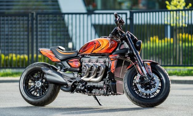 Triumph Rocket Tomahawk: la bestia británica según Nine Hills