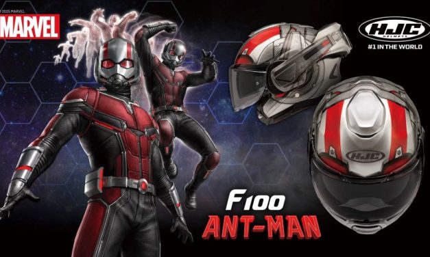 HJC F100 Ant-Man: protección de superhéroe