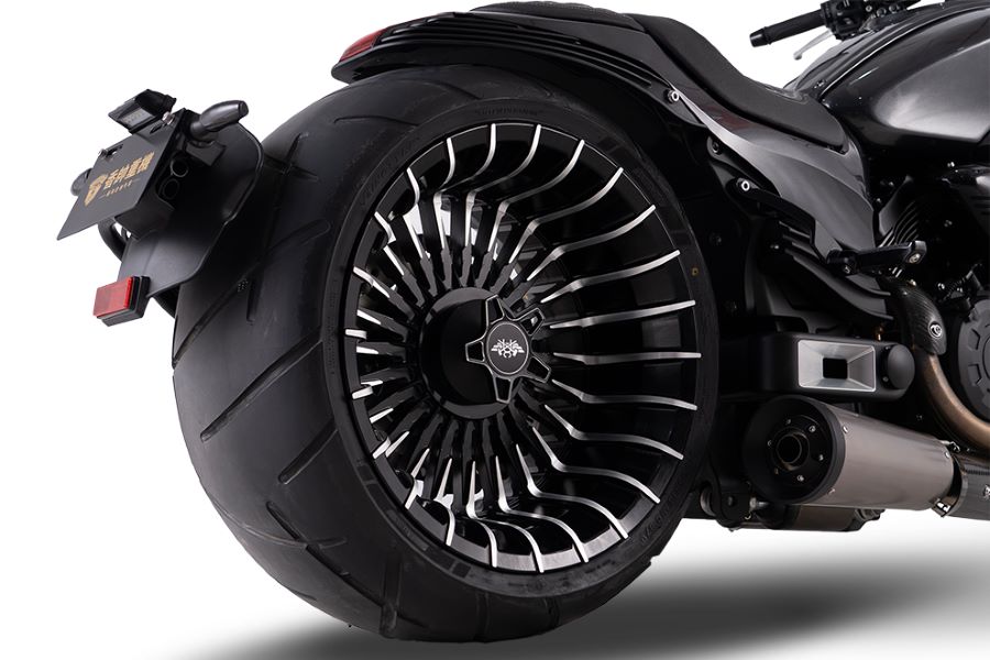 Marshal Timberwolf 800, cruiser china con rueda trasera XXL