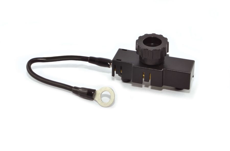 ¿Qué es un corta-corriente para moto y para qué sirve? Yn modelo de corta-corriente para moto con perilla