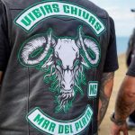 parche identificatorio de un grupo motero de Argentina