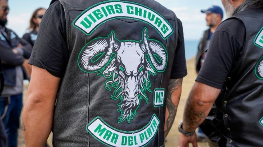 Nombres para club de motos: ejemplos para inspirarse parche identificatorio de un grupo motero de Argentina