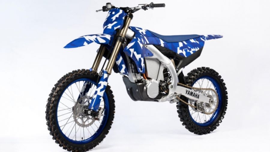 Vista lateral izquierda del prototipo Yamaha YE-01 Racing Concept