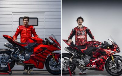 Panigale V2 MM93 y FB63, el costado más emocional de Ducati