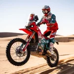 La Kove 450 Rally EX 99 de Javi Vega durante el Dakar 2026