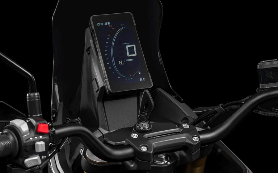 Pantalla vertical de una moto Morbidelli T250X