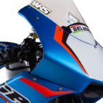 Frontal de una moto OhvaleGP7