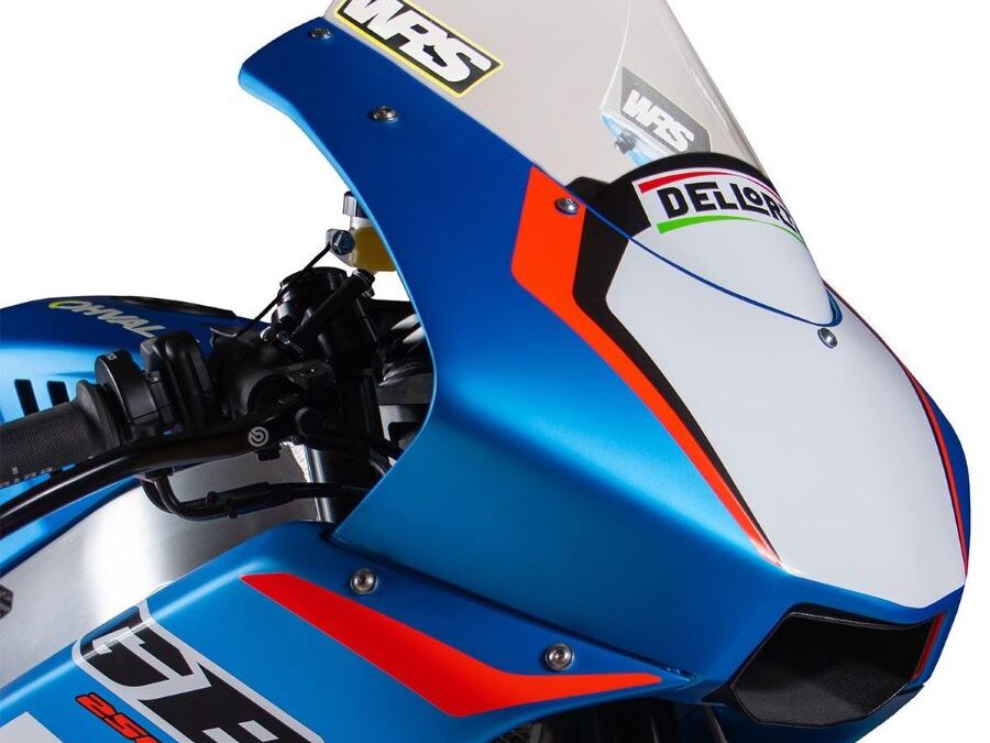 Frontal de una moto OhvaleGP7