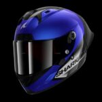 Casco Shark premium con visera Irid