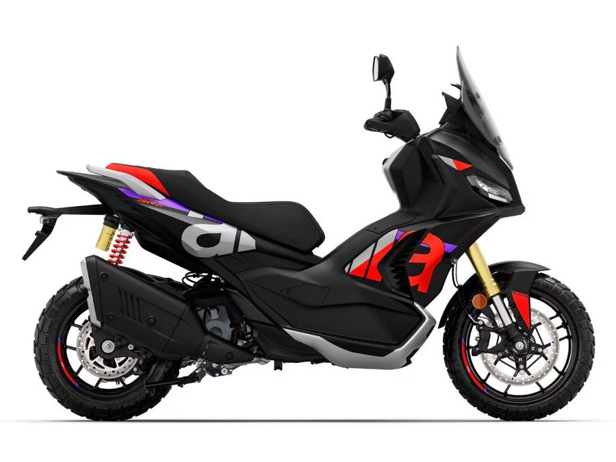 Aprilia SR GT 400: actitud deportiva en formato crossover Lateral derecho de un scooter Aprilia SR GT 400