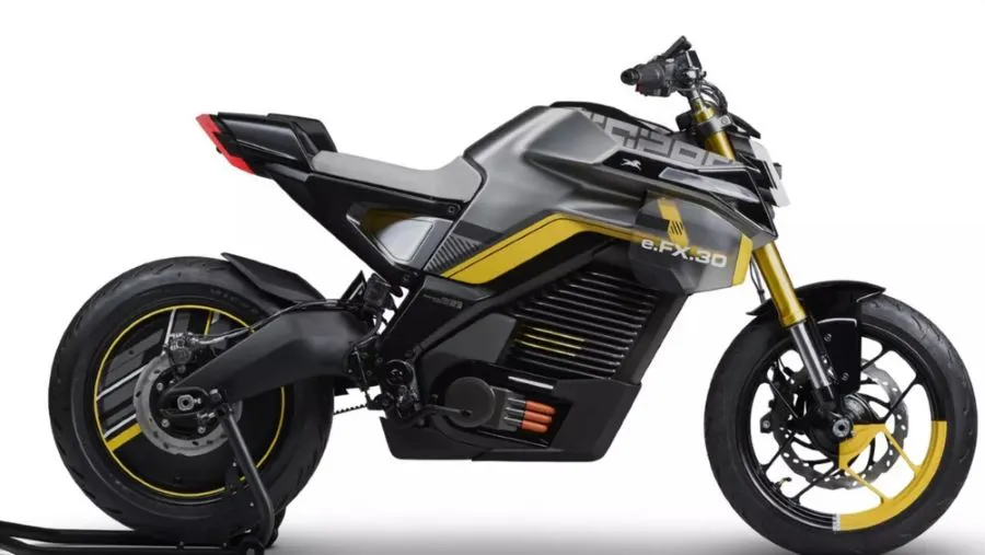 Render del lateral derecho del prototipo TVS eFX30 