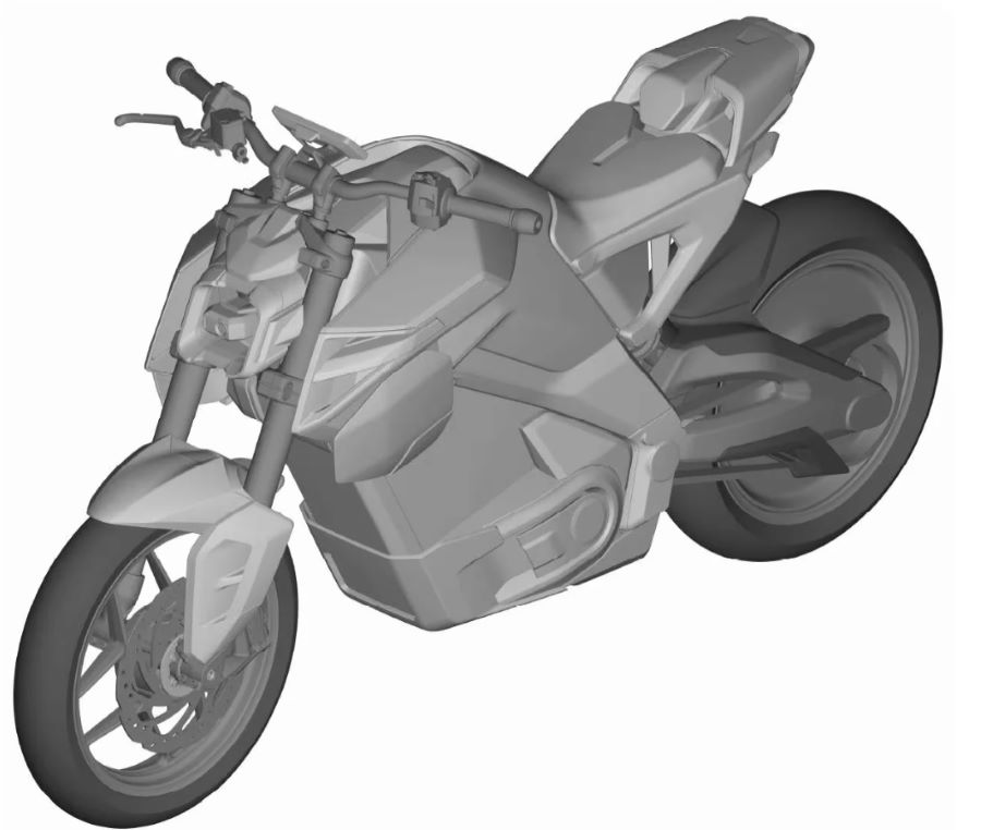 Render del prototipo TVS eFX30 