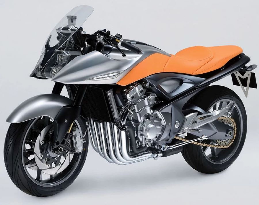 Moto de 6 cilindros Triumph | ¿Existe y por qué genera curiosidad? Prototipo Suzuki 1100 Stratosphere de 6 cilindros