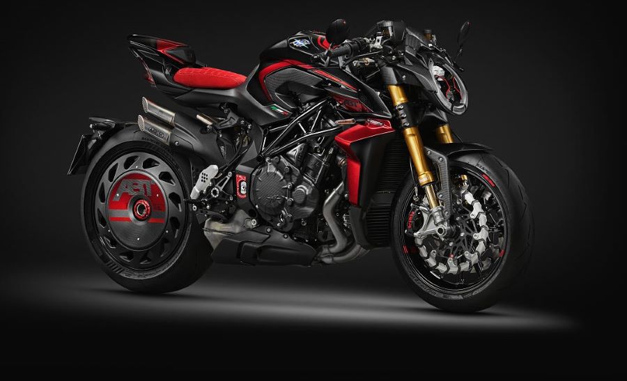 La Brutale 1000 ABT une emoción italiana y obsesión alemana vista lateral de una MV Agusta Brutale 1000 ABT