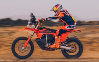 La moto del Dakar de Luciano Benavides tendrá solo 8 dueños