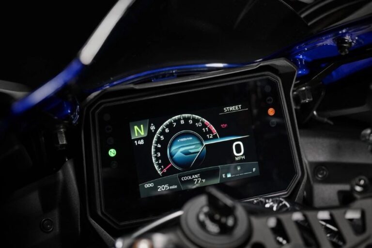 Yamaha R9 2027 tablero