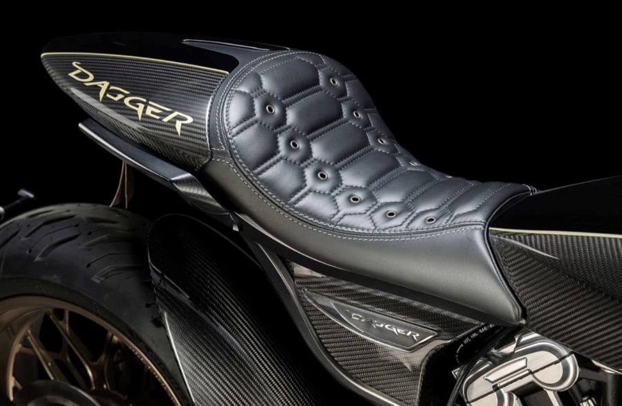 Brough Superior Dagger S: más deportiva sin perder exclusividad Asiento de una moto rough Superior Dagger S