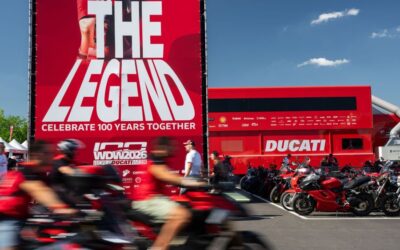 Ducati celebró 100 años con la mayor fiesta de su historia