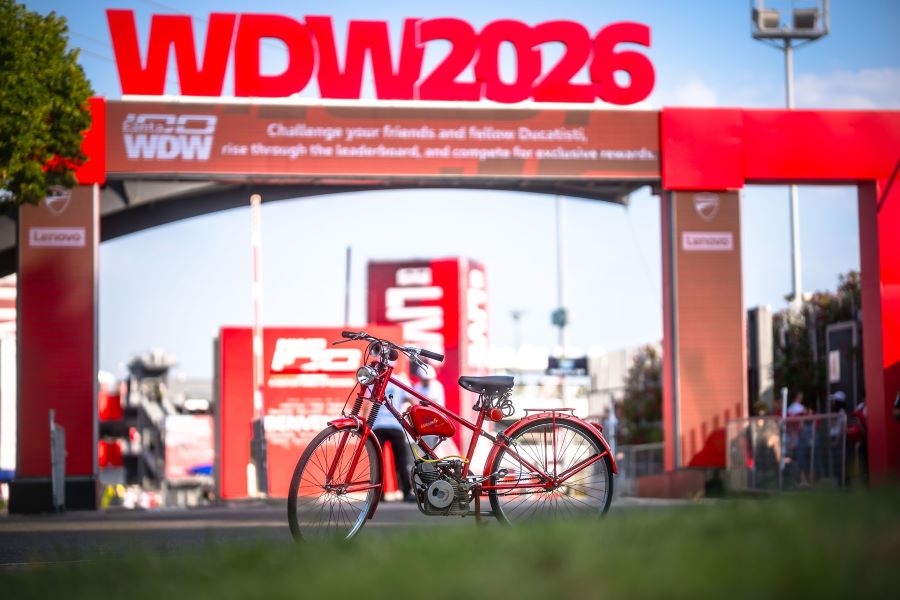 La Ducati Cucciolo de 1916 se expuso en el WDW26