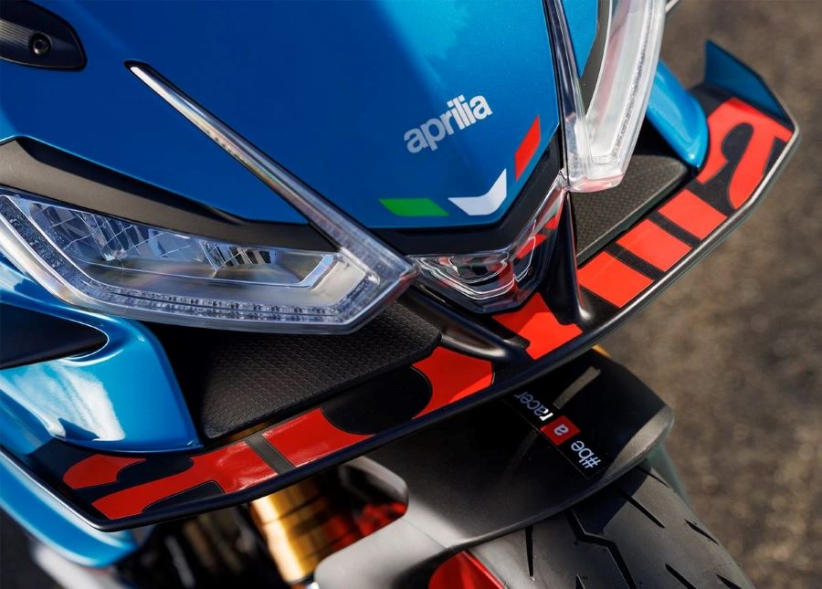 Frontal de una Aprilia RS 660