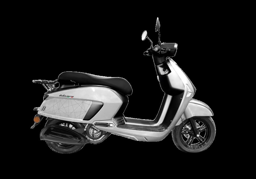 Zanella Edizione 150, clásico con argumentos para el presente Lateral derecho de una scooter Zanella Exclusive Edizione 150 blanco