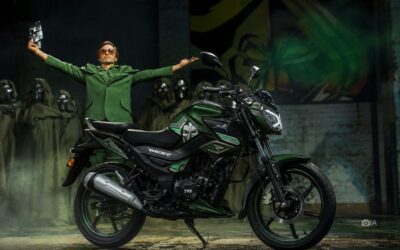 Doctor Doom inspira la nueva TVS Raider Super Squad Edition