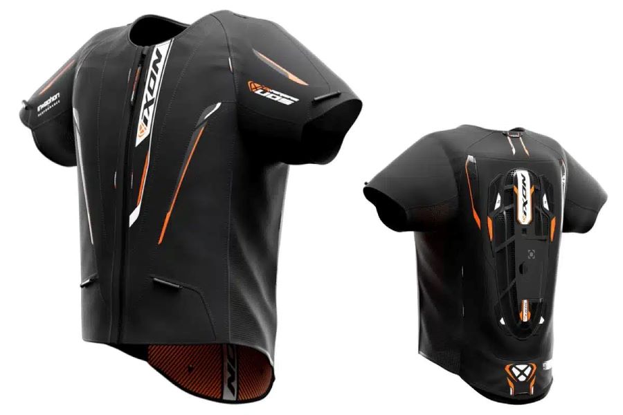 Modelo UO4 de chalecos con airbag de la marca Ixon