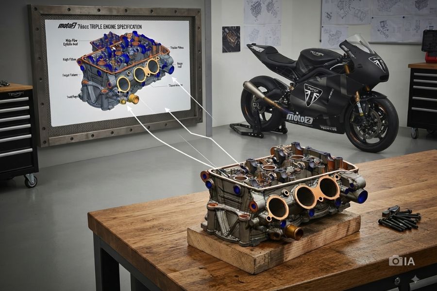 Triumph Moto2 2027 cambia el motor y obliga a rediseñar todo