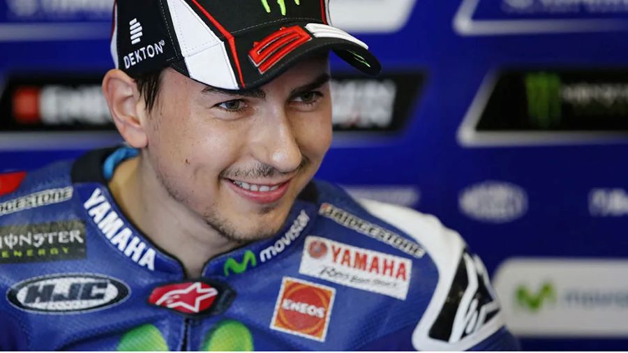 El rostro sonriente de Jorge Lorenzo