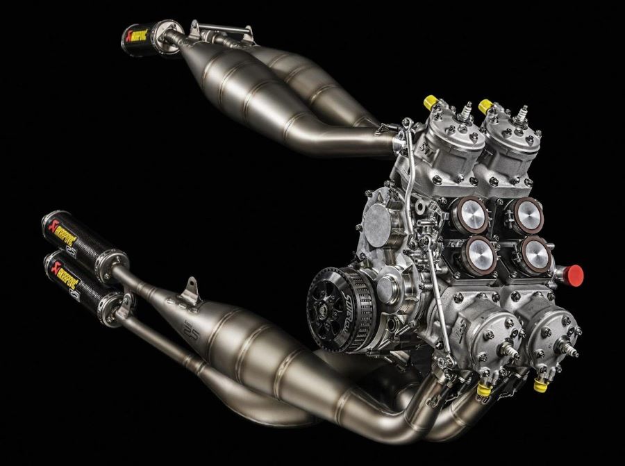 Motor de la moto Suter MMX 500