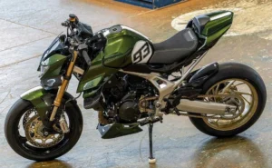 Vista ceital de Mugen, la Hornet modificada ganadora del Honda Customs 2026