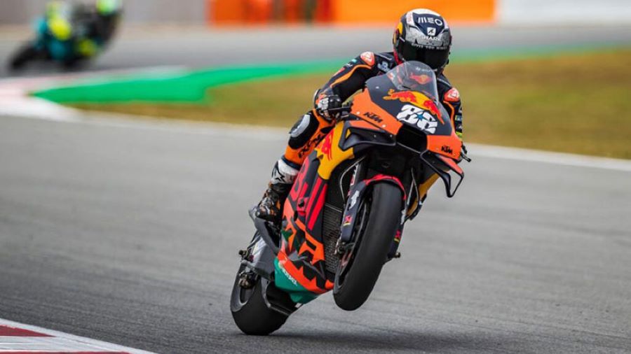 Miguel Oliveira sobre su KTM de MotoGP