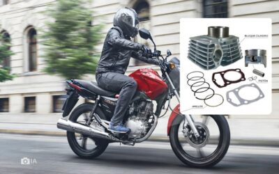 ¿Cuántos cilindros tiene una moto 150?